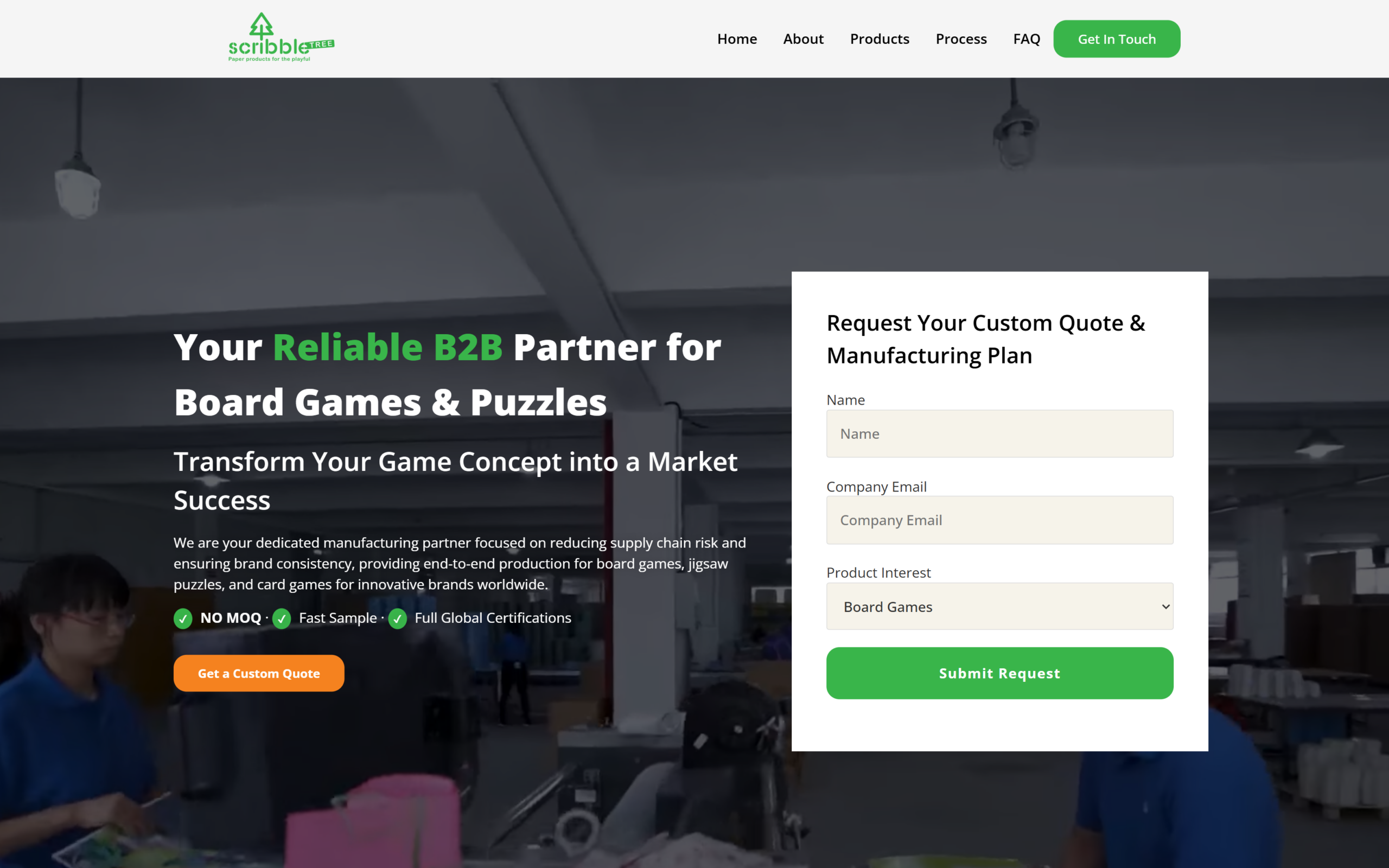 Scribble Tree website built on WordPress by SN Web Works